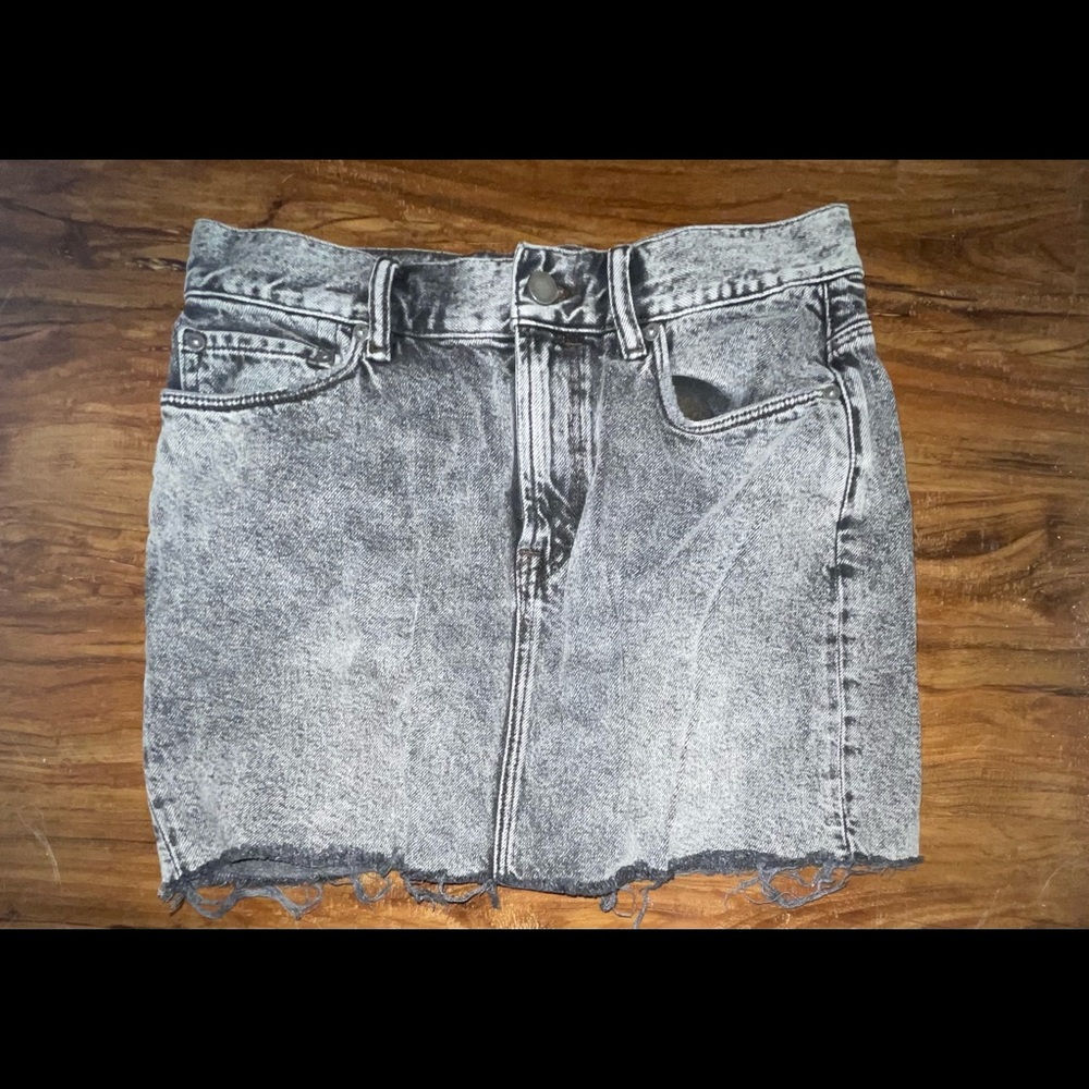 Beautiful mini skirt.